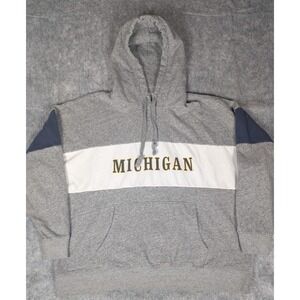 Michigan Wolverines | Tailgate |‎ Gray | Mens | Classic Look Hoodie | L